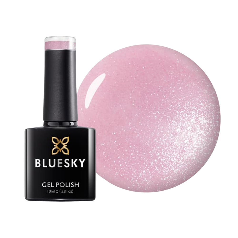 Bluesky Gel Polish – Grapefruit Sparkle (Iconic 80546) | 10ml