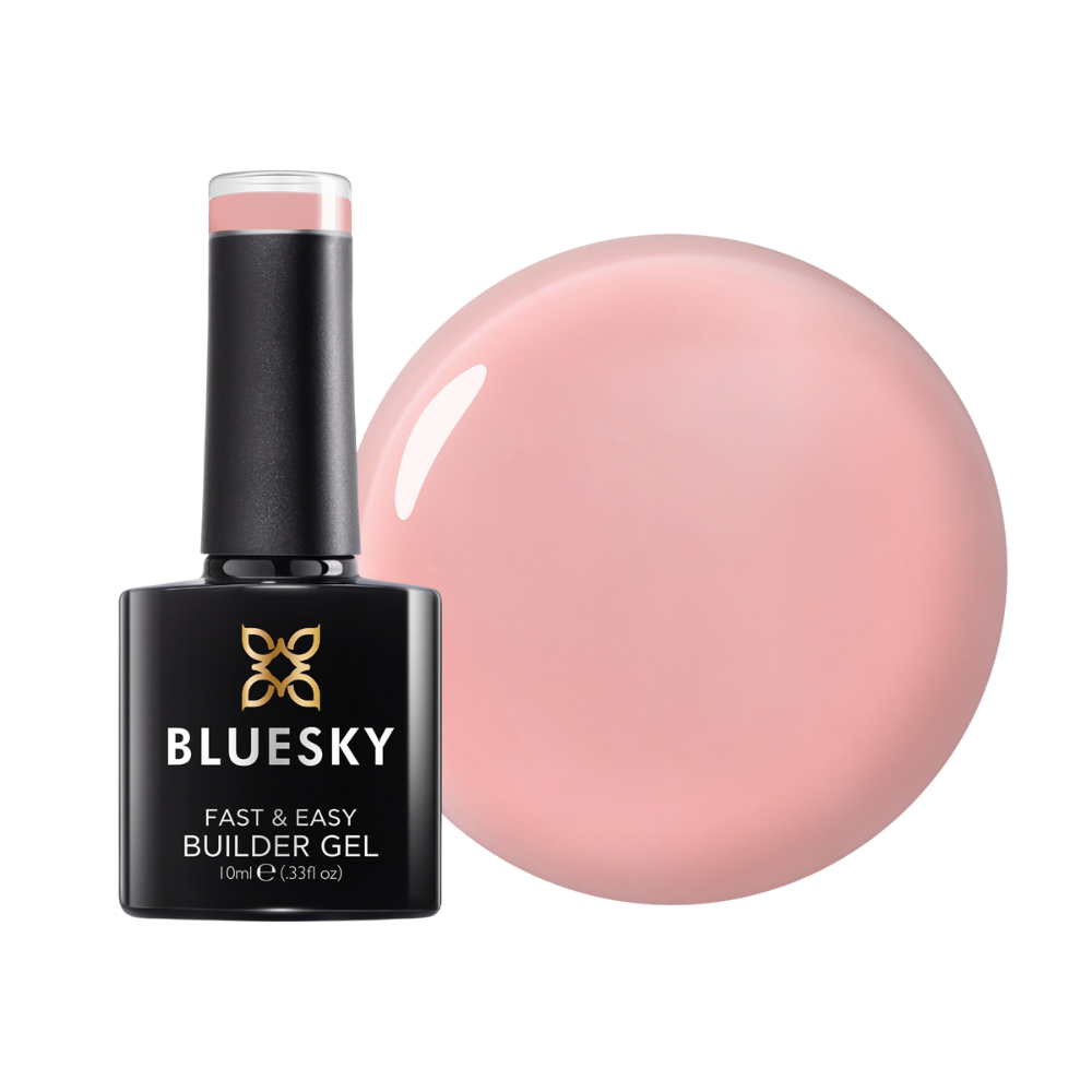 Bluesky Fast & Easy Builder Gel in a Bottle – Rose (BIAB) | 10ml | Requires Lamp to Cure