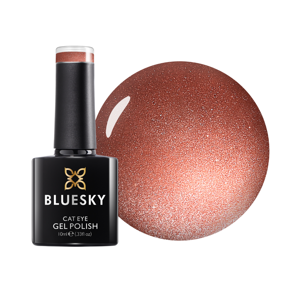 Bluesky Satin Cat Eye Gel Polish – Scarlet Sheen (SJC05) | 10ml