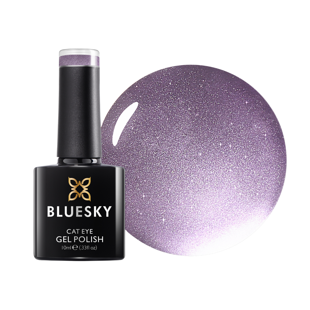 Bluesky Satin Cat Eye Gel Polish – Violet Veil (SJC06) | 10ml