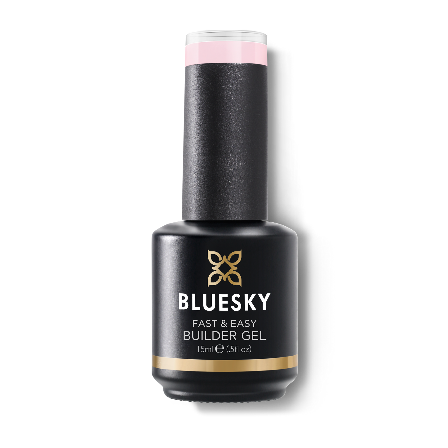 Bluesky Fast & Easy Builder Gel in a Bottle – Dusty Pink (BIAB) | 15ml | Requires Lamp to Cure