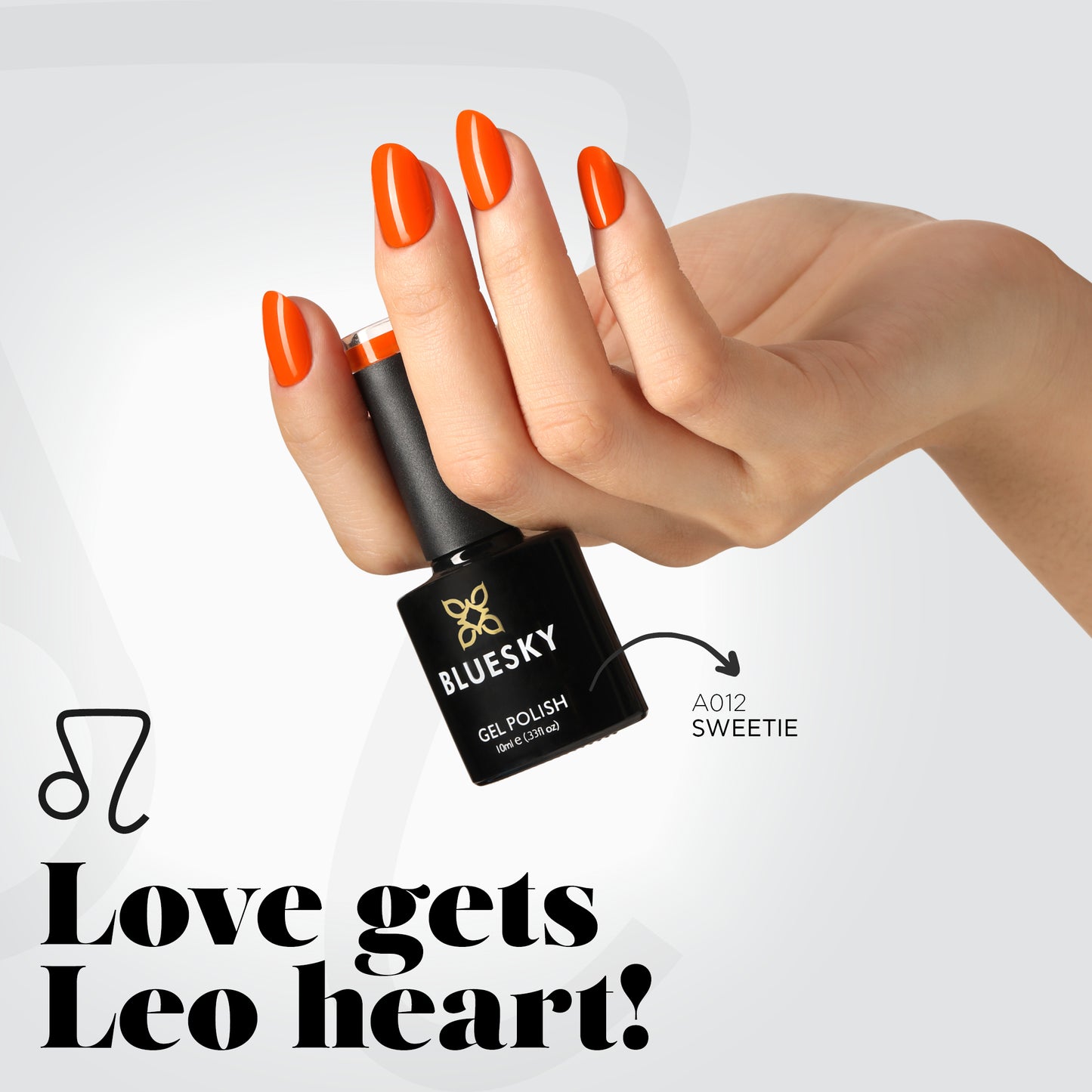 Bluesky Gel Polish – Orange Sweetie (A012) | 10ml