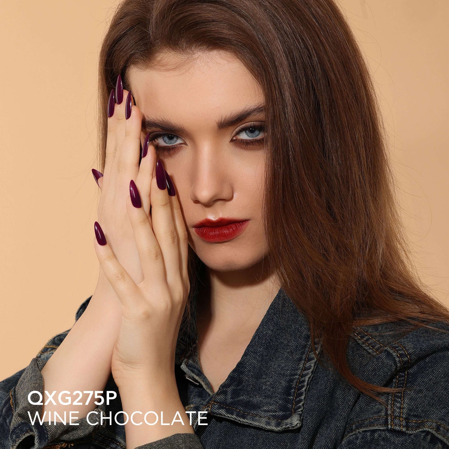 Bluesky Red Gel Polish – Wine Chocolate (QXG275P) | 15ml