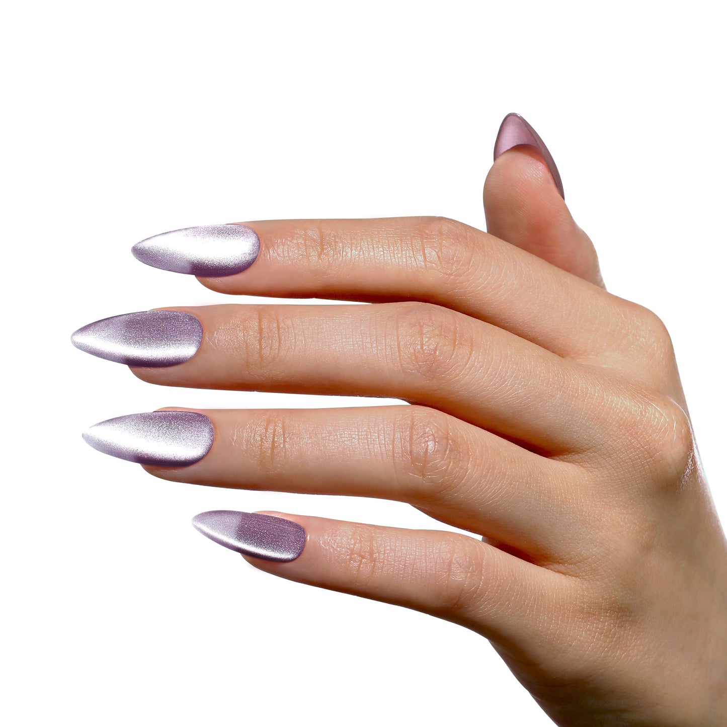 Bluesky Satin Cat Eye Gel Polish – Violet Veil (SJC06) | 10ml