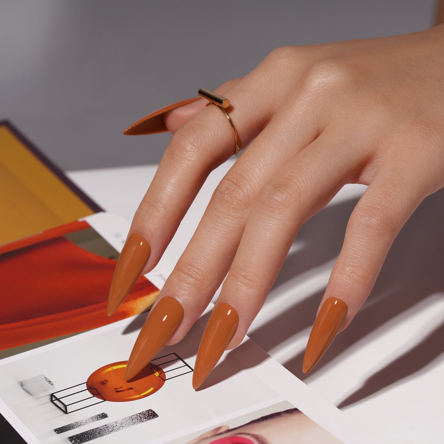 Bluesky Spring Summer 2024 Gel Polish – Brown Cabaret (SS2407) | 10ml