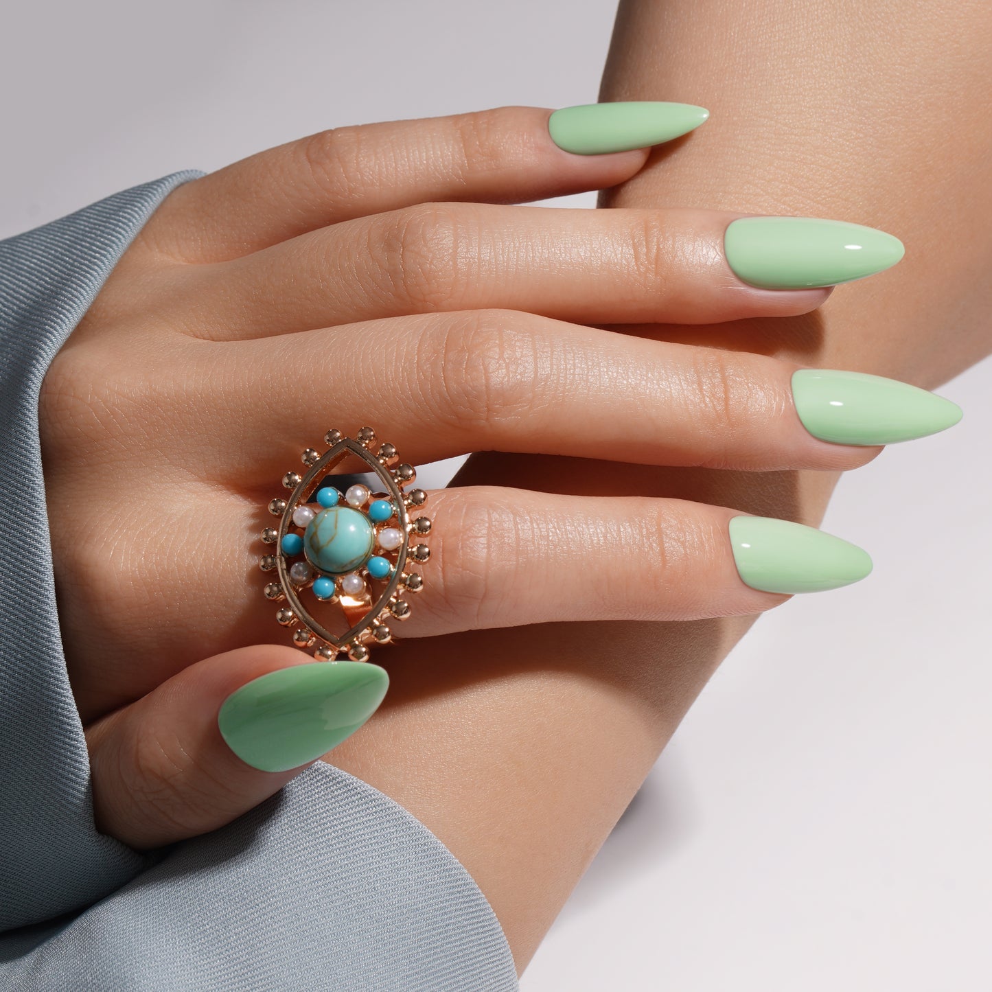 Bluesky Spring Summer 2024 Gel Polish – Perfect Olive (SS2409) | 10ml