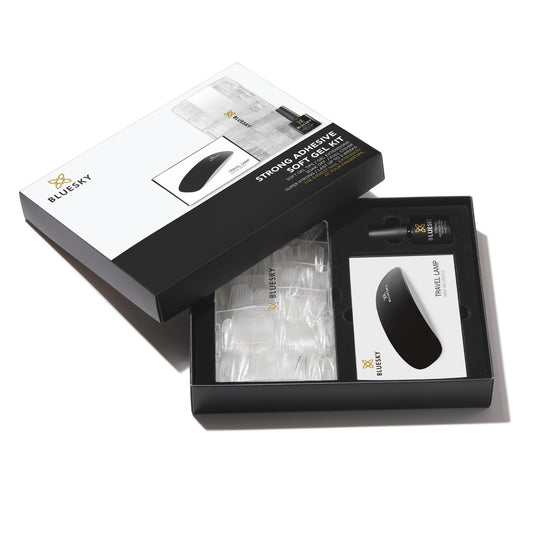 Bluesky | Strong Adhesive Soft Gel Kit | UV Lamp | 10ml