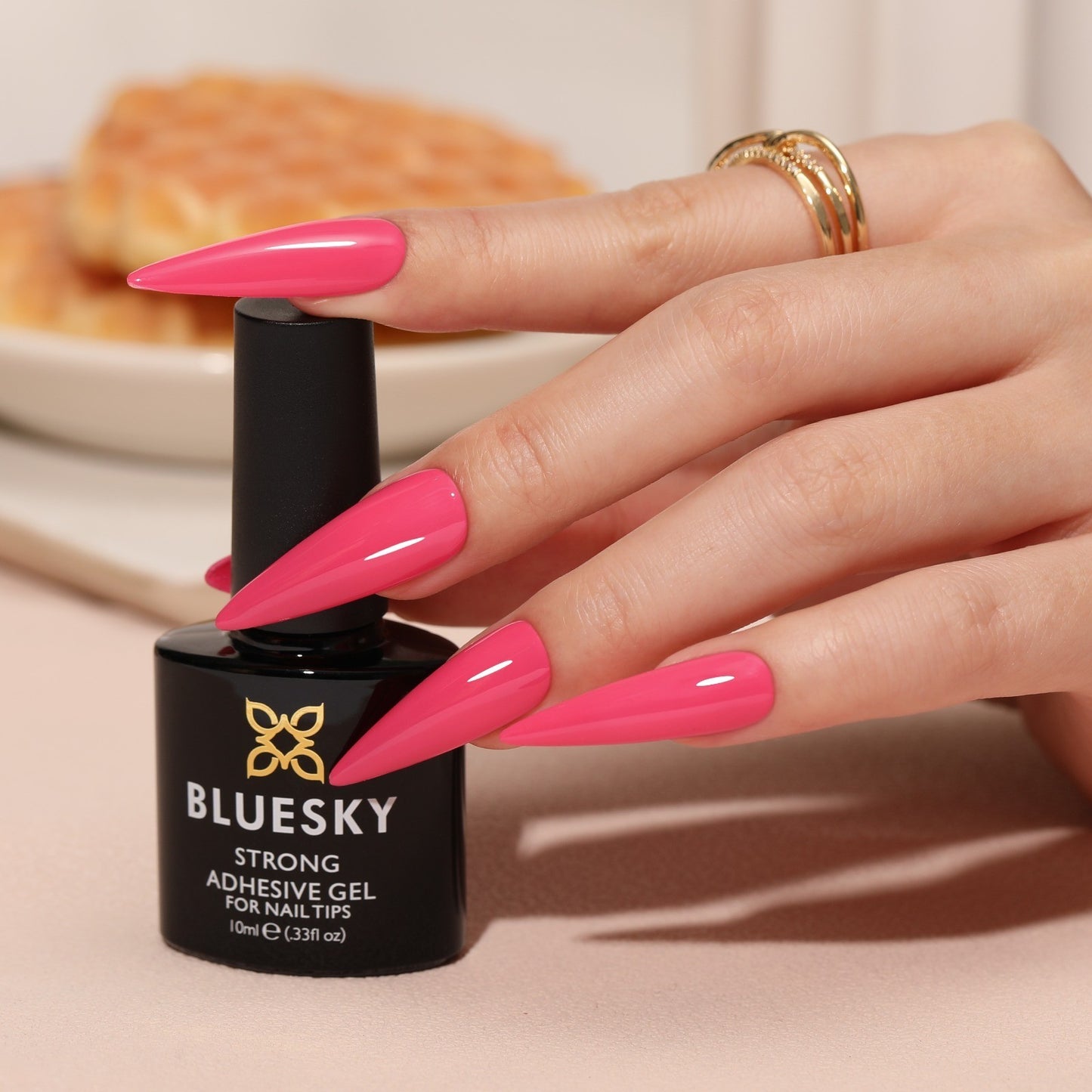 Bluesky | Strong Adhesive Soft Gel Kit | UV Lamp | 10ml