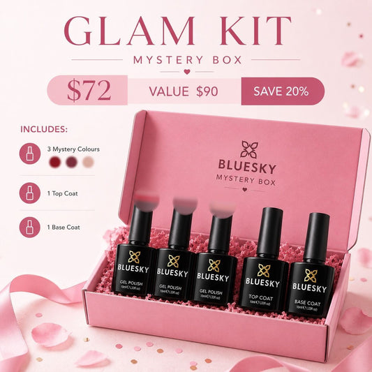 Bluesky | Glam Kit 5 Bottles | Mystery Box | 10ml Gel Polish