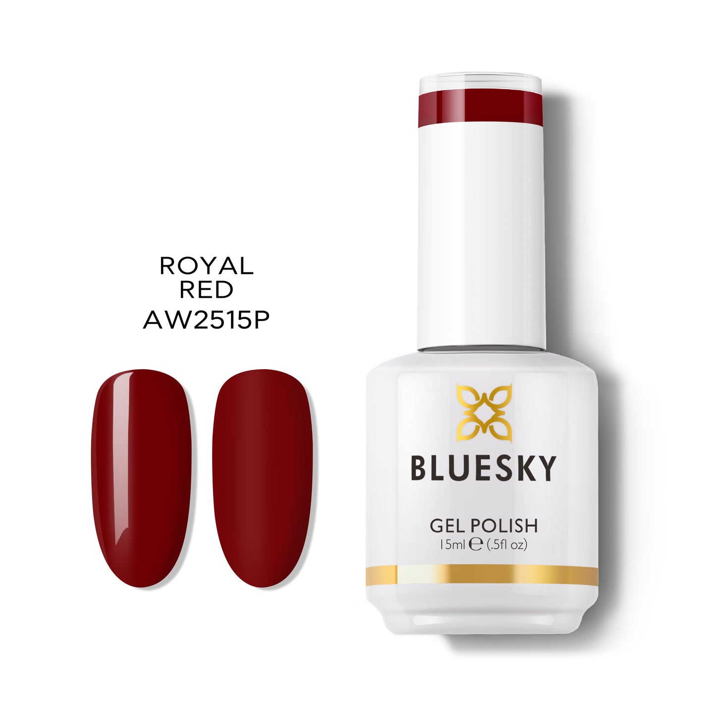 Bluesky Gel Polish Autumn Winter – Royal Red (AW2515P) | 15ml | Australia Stock