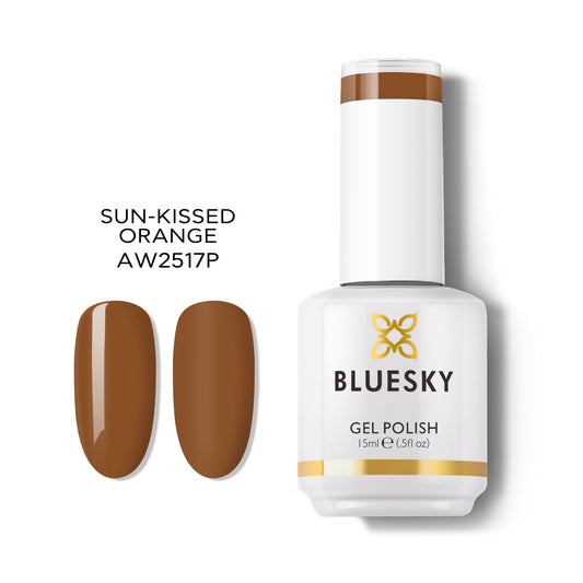 Bluesky Gel Polish Autumn Winter – Sun-Kissed Orange (AW2517P) | 15ml | Australia Stock