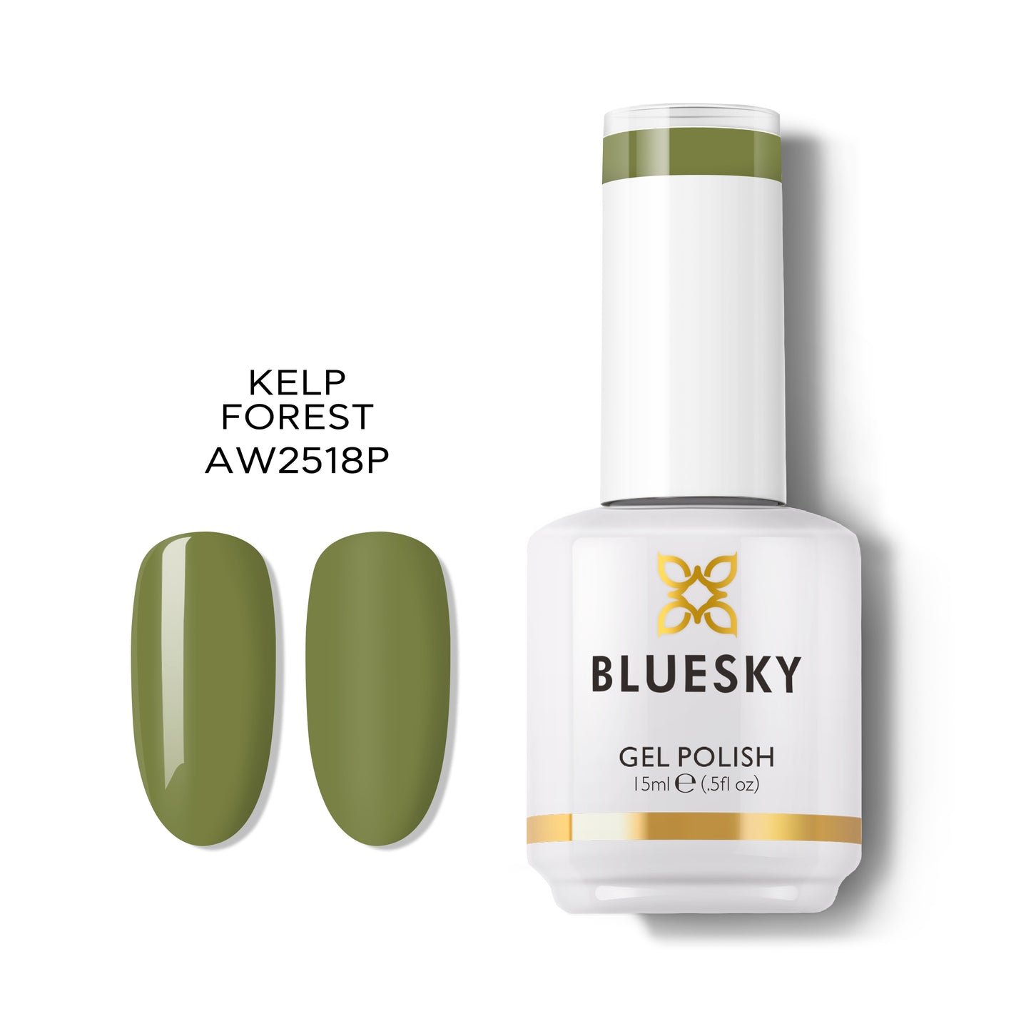 Bluesky Gel Polish Autumn Winter – kelp Forest (AW2518P) | 15ml | Australia Stock
