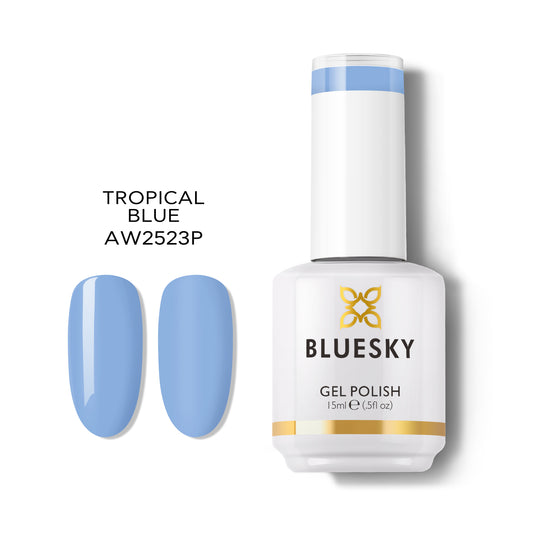 Bluesky Gel Polish Autumn Winter – Tropical Blue (AW2523P) | 15ml | Australia Stock