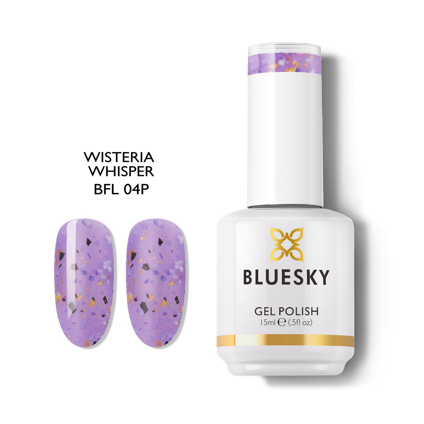 Bluesky BFL Gel Polish – Wisteria Whisper (BFL04P) | 15ml | Australia Stock