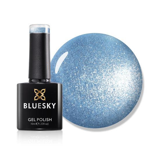 Bluesky 5D Cat Eye Gel Polish – Azure (BSM04) 10ml | Australia Stock