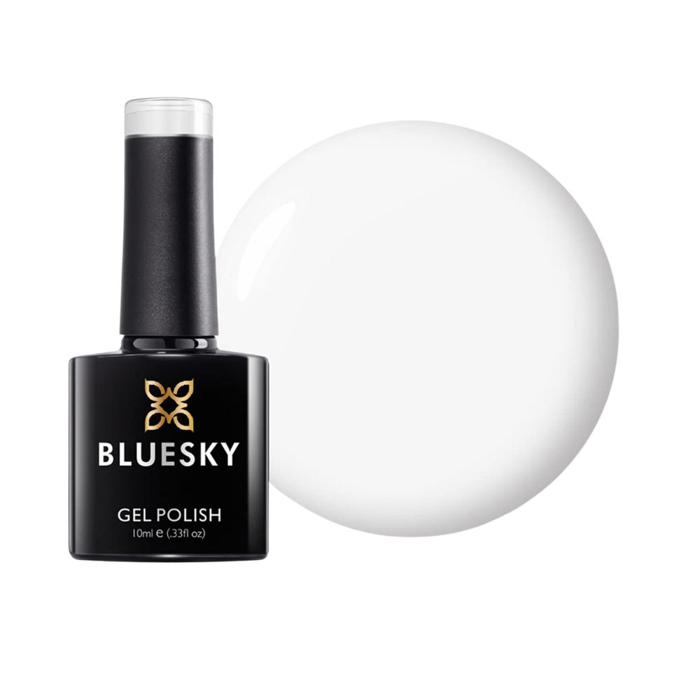 Bluesky Gel Polish – Studio White (Iconic 80526) | 10ml