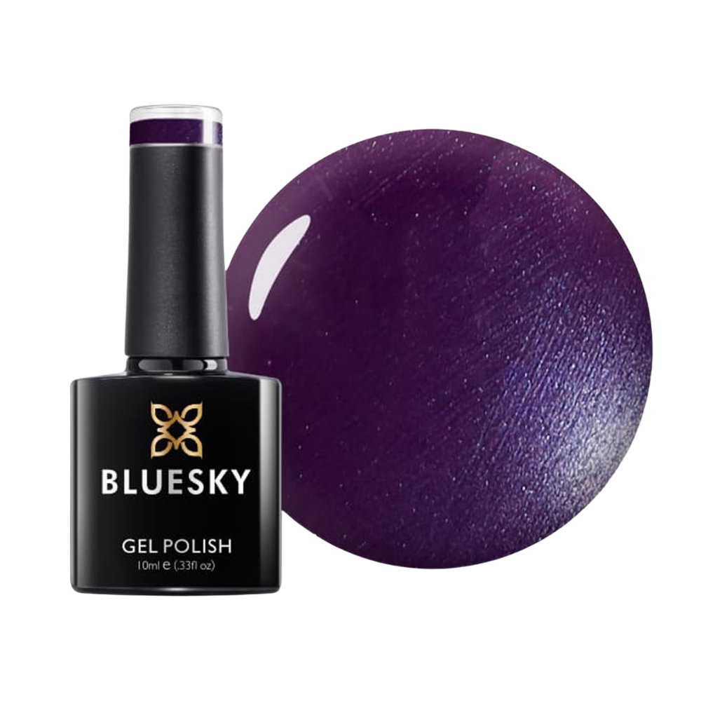Bluesky Gel Polish – Violette Sparkle (Iconic 80543) | 10ml