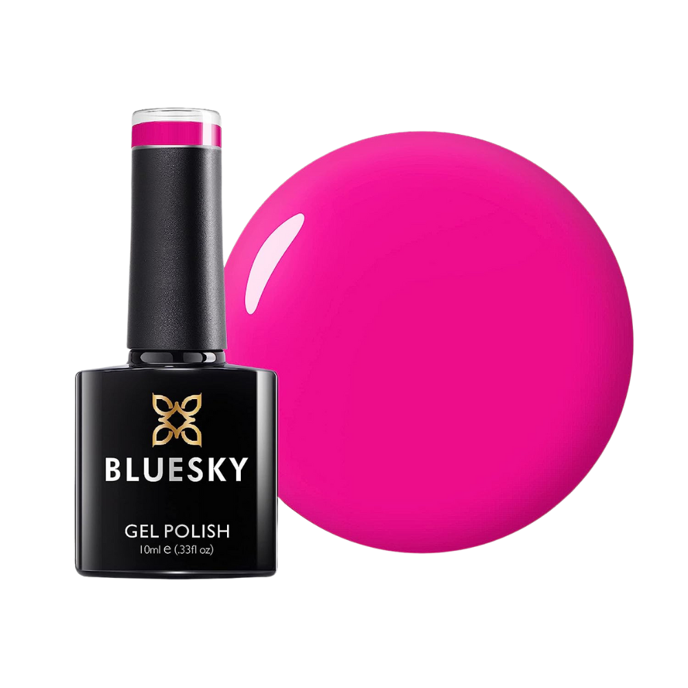 Bluesky Neon Gel Polish – Fuchsia Fumble (N36) | 10ml