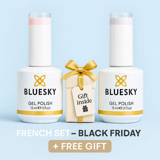 Bluesky French Manicure 2 Bottles Set - 15 ml.