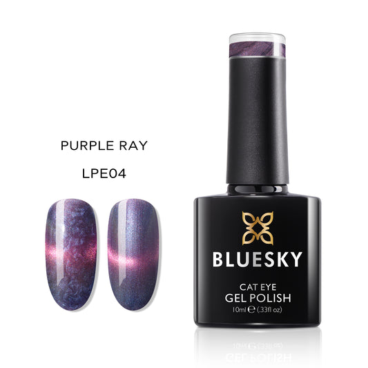 Bluesky Gel Polish | Pearl Paste Cat Eye – Purple Ray (LPE04P) | 15ml | Australia Stock