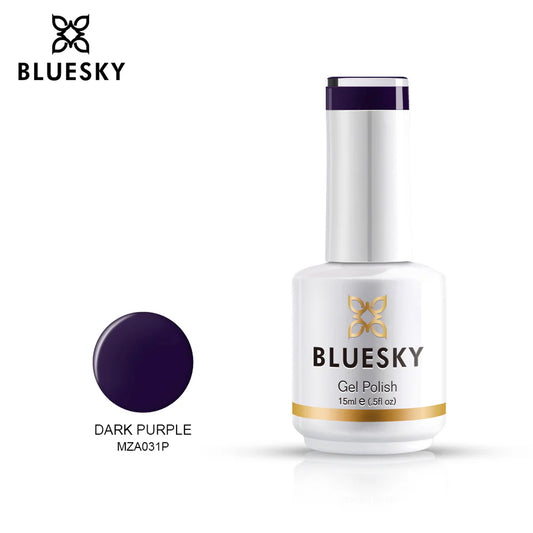 Bluesky MZA Gel Polish – Dark Purple (MZA031P) | 15ml | Australia Stock