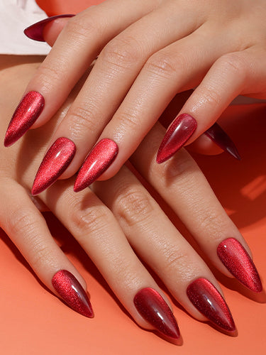 Bluesky Red Cat Eye Gel Polish – Velvet Burgundy (RRC05) 10ml | Australia Stock