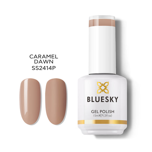 Bluesky Spring Summer 2024 Gel Polish – Caramel Dawn (SS2414P) | 15ml